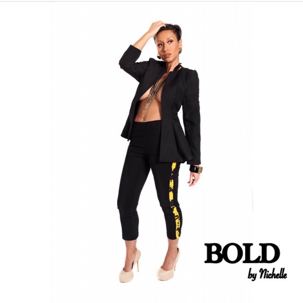 Customized Cropped Tuxedo Pant